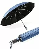 MidingChai Regenschirm Sturmfest Groß, UV Schirm, Regenschirm Automatik Auf und Zu, Sonnenschirm Tragbar, XXL Sonnenschirm Unterwegs für Golf, Reisen & Freizeit für Herren und Damen