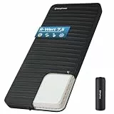 KingCamp Super Komfort Selbstaufblasende Campingmatratze Isomatte mit 3D-Konstruktion und Schaumstoffkern für Camping Outdoor 198 × 76 × 7.5 cm
