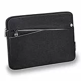 PEDEA Tablet Tasche 9–11' Hülle Case für iPad Pro 11' 2025 M4/M2/M1, iPad Air 11' M3/M2 2024, iPad A16, Galaxy Tab S10FE, S9, A9+, Sleeve mit Zubehörfach, schwarz
