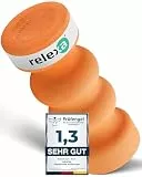Relexa Faszienrolle Double-Twin - Ideal Zur Massage Bei Rückenschmerzen & Als Fitness-Training Ergänzung - Premium Material - 14cmx35cm - Orange