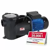T.I.P. Poolpumpe SPP 300 F - 300 Watt Umwälzpumpe mit Vorfilter, 8000 l/h, 8.5 m Förderhöhe, ideal für Poolfiltersysteme bis 20 m³, 30442