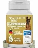 Gelenktabletten Hunde – Test SEHR GUT Made in Germany mit Grünlippmuschel, MSM und Teufelskralle - Keine Kapseln, hohe Akzeptanz Gelenktabletten Hund - 100 Stück