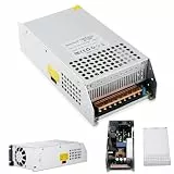 BOSYTRO Trafo DC 48V 25A 1200W Schalternetzteil AC 110V/220V (PSU SMPS) 48Volt Transformator Industriell Adapter LED Lichtleiste Lampe,Halbleiter Motor, Pumpe Winde Amplifier Überwachungs Sensoren
