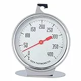 Backofen-Thermometer mit Großem Ziffernblatt, Backofen-Thermometer mit Stand-Up-Zifferblatt aus Edelstahl, Großes Messgerät, Backzubehör, Küchen-Backofen-Thermometer für Grillofen, Grill