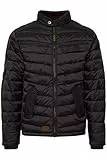 Blend Camaro Herren Steppjacke Übergangsjacke Jacke mit Stehkragen, Größe:L, Farbe:Black (70155)