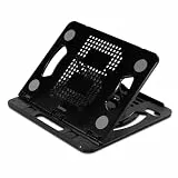Hama Laptopständer mit 360° Rotation, 8 Neigungsstufen, bis 40 cm (15,6 Zoll), für Laptops bis 15,6 Zoll, PC-kompatibel