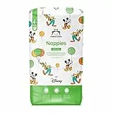 Amazon-Marke: Mama Bear Disney Ultra Dry-Windeln Größe 4+ (9-15 kg), Weiß, 80 Stück (1-er Pack)