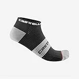 CASTELLI 4523091-010 LOWBOY 2 SOCK Socks Men's Schwarz-Weiss XL