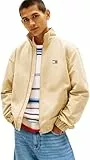 Tommy Jeans Herren Windbreaker Jacke mit Stretch-Bündchen und -Saum, Beige (Gentle Gold), M