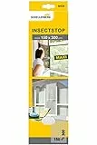 Schellenberg 50324 Fliegengitter für große Fenster Insektenschutz und Mückenschutz ohne Befestigungsband, 150 x 300 cm, weiß
