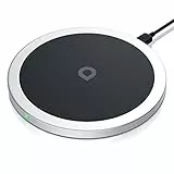 CSL - Wireless Charger Ladepad - Kabelloses Ladegerät 10W - Qi-Zertifiziert - Kompatibel mit iPhone 15 14 13 Samsung Galaxy S24 S23 S22 Google