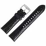 Emporio Armani AR-2411 Uhrenarmband 22 mm Leder Schwarz