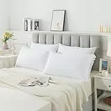 ZTYROLJ 2er Set Kissenbezug 40x80,Microfiber Ultra Weich Kopfkissenbezug mit Reißverschluss,Atmungsaktiv Resistent Quasten Couchkissen Bezug für Sofa