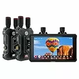 Hollyland Mars 4k & Mars M1 Enhanced - Video Funkstrecke & Kamera Field Monitor 4K HDMI & SDI Reichweite 150m Latenz 0.08s FHD 1920x1080 1000nit 5.5' Touch 3D LUT APP Überwachung DC-Out