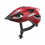 ABUS Fahrradhelm Aduro 3.0 – Sportiver City-Helm in stilvollem Design für alltägliche und sportliche Touren – für Damen und Herren – Rot, Größe L
