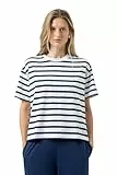 Mey Nachtwäsche Serie Breezy Stripes Damen Homewear-Oberteile Blue Zodiac (XL)
