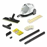 Kärcher Dampfreiniger SC 4 EasyFix, Dampfdruck: 3,5 bar, Aufheizzeit: 4 min., Leistung: 2.000 W, Flächenleistung: 100 m², 2-Tank-System: 0,5 l + 0,8 l, mit Bodenreinigungsset EasyFix, Weiß