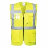 Portwest BERLIN EXEKUTIV WESTE, Größe: 7XL, Farbe: Gelb, S476YER7XL