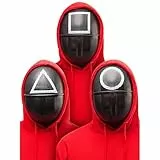Rubie's Rubies Offiziel Squid Game Guard Masken-Set (3 Stück) Erwachsenenmaske, Größe One Size