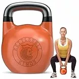 Kettlebell Kings | 33mm Competition style Kettlebell Weights For Women & Men | Designed For Comfort in High Repetition Workouts | Superior Balance For Better Workouts (30KG)