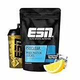 ESN ISOCLEAR Whey Isolate Protein Pulver, 1000g, Lemon Iced Tea, Proteinlimo mit fruchtig leckerem Geschmack, clear Whey - made in Germany