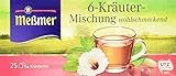 Meßmer 6-Kräuter-Mischung, 25 Teebeutel, 50 g