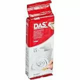 DAS 348100 lufthärtende Modelliermasse, 250 g - weiß, Holz