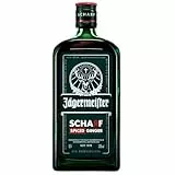 Jägermeister Scharf – 1 x 0,7l Premium Kräuterlikör 33% Vol. intensiver Ingwer-Kick – Hot Shot mit 56 erlesenen Kräuter – Im Eichenfass gelagert – Das Original aus Wolfenbüttel