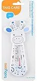 Babyono Schwimmendes Badethermometer(Weiß/Blau)