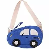 VALICLUD Umhängetasche Kinder, Kleine Mini Cartoon Auto Motive Kindertasche, Niedliche Kindertasche als Geldbörse, Universal Umhängetasche passend für Mädchen und Jungen im Alltag
