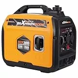 maXpeedingrods Stromgenerator Inverter 3500W, Stromgenerator Benzin Superleise 4 Takt mit USB und 230V Steckdosen für Camping im Freien, Backup für Zuhause