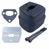 Gubeter Schalldämpfer-Auspuffbaugruppe 530069415 Kit, für Jonsered 2036 2040 Kettensäge, 545006044, 530069415, 503 83 65 01
