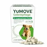 YuMOVE Gelenktabletten Hund 5-8 Jahre -120 Tabletten - 150mg Jede Tablette Patent Angemeldet ActivEase Grünlippmuschel - Testsieger für Bewegungsunterstützung mit Glucosamin, Chondroitin und Omega-3