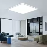 EASY EAGLE LED Deckenleuchte Flach 40 CM, Deckenlampe 6500K 42W, Modern Badezimmer Lampe Led Panel Küchenlampe für Flur Schlafzimmer Balkon Wohnzimmer Küche Keller