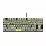 FRTEC - Batman Mechanische Tastatur mit Anti-Roll-Kabel, QWERTY, TKL Blauer Schalter, offizielle DC-Kollektion, kompatibler PC, Mac, PS5, Switch, Xbox Series X/S