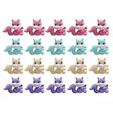 Toyvian 20 Stück Teiliges Cartoon Tier Radiergummis Radiergummi Lustig Weiches Gummi Material Kleine Handliche Radierer für Schule und Büro Geschenke Bunte Zufällige Zufällige Farbe