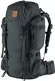 Fjällräven Unisex Kajka 55 Wanderrucksack, Coal Black, S/M