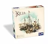 HUCH!, Kilia, historisches Strategiespiel, Aufbauspiel um Handel und Schifffahrt, für Kenner und Einsteiger, Für 2–4 Spieler ab 14 Jahren
