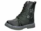 Lico Isalie Hip Mode-Stiefel, Schwarz Stars, 34 EU
