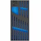 BGS 4196 | Werkstattwageneinlage 1/3: Ratschenring-Maulschlüssel-Satz | SW 8-19 mm | 12-tlg.