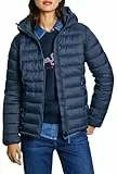 Pepe Jeans Damen Ammy Short Baby Jacke, Blau (Dulwich Blue), 32