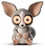 Lisciani - RAINY DAYS - LED-Lampe Bush Baby Ab 12 Jahre - Tierisches Nachtlicht mit einstellbarer Intensität - Wiederaufladbar USB Typ C - Gesiebte Beleuchtung - Zubehör für das Jugendzimmer