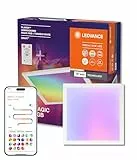 LEDVANCE SMART + WIFI PLANON MAGIC LED Panelleuchte, weiß, 18W, 1600lm, Weißlichtfunktion, dimmbar, dynamischer Magic-RGB Lichteffekt, lange Lebensdauer, App-steuerbar, einfache Montage, 2700-6500K