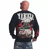 Yakuza Herren Hurt Pullover Sweatshirt