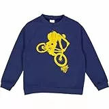 Fred's World by Green Cotton Jungen BMX Print Sweatshirt, Academy, 104 EU