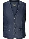 Jan Vanderstorm Herren Weste Torell blau, 2XL (XXL) - 62