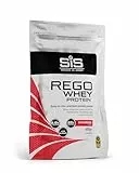 Science in Sport Rego Pulver 450g Erdbeere - Regenerations Drink Pulver mit Kohlenhydraten, Proteinen, Elektrolyten, Vitaminen und Mineralien, Unterstützt effektives Training, 100% Whey