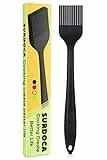 SURDOCA Backpinsel Silikonpinsel Küchenpinsel kochpinsel - 8.2' BPA-freies Silikon in Lebensmittelqualität Pinsel Küche, 446℉ (230℃) Wärmebeständigkeit Pinsel Backen BBQ Grillpinsel