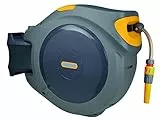 HOZELOCK - Wandschlauchbox Auto Reel 40 M: Automatische Aufrollung. Einfache Installation. Inkl. Schlauchspritze, Anschlüsse, 40 m Hozelock-Schlauch und Befestigung - 5 Jahre Garantie* [2595R0000]