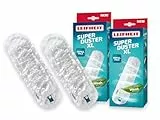 Leifheit SUPERDUSTER XL Staubbezüge 2er Set, waschbare Ersatzbezüge für Staubwedel, leicht und gründlich staubwischen, waschen statt wegwerfen